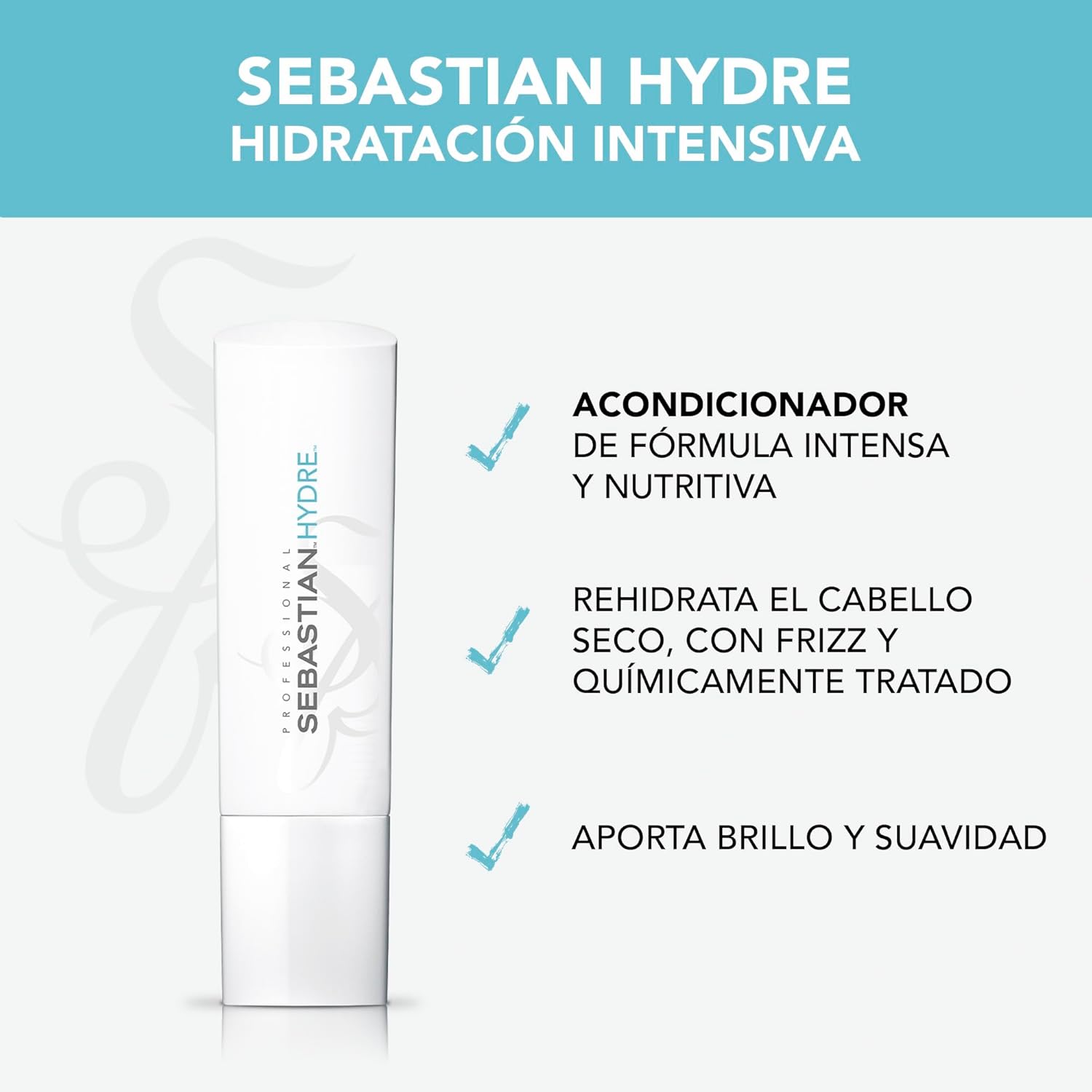 Detalle 2 de HYDRE conditioner: balsamo idratante per capelli secchi, texture cremosa e uso frequente
