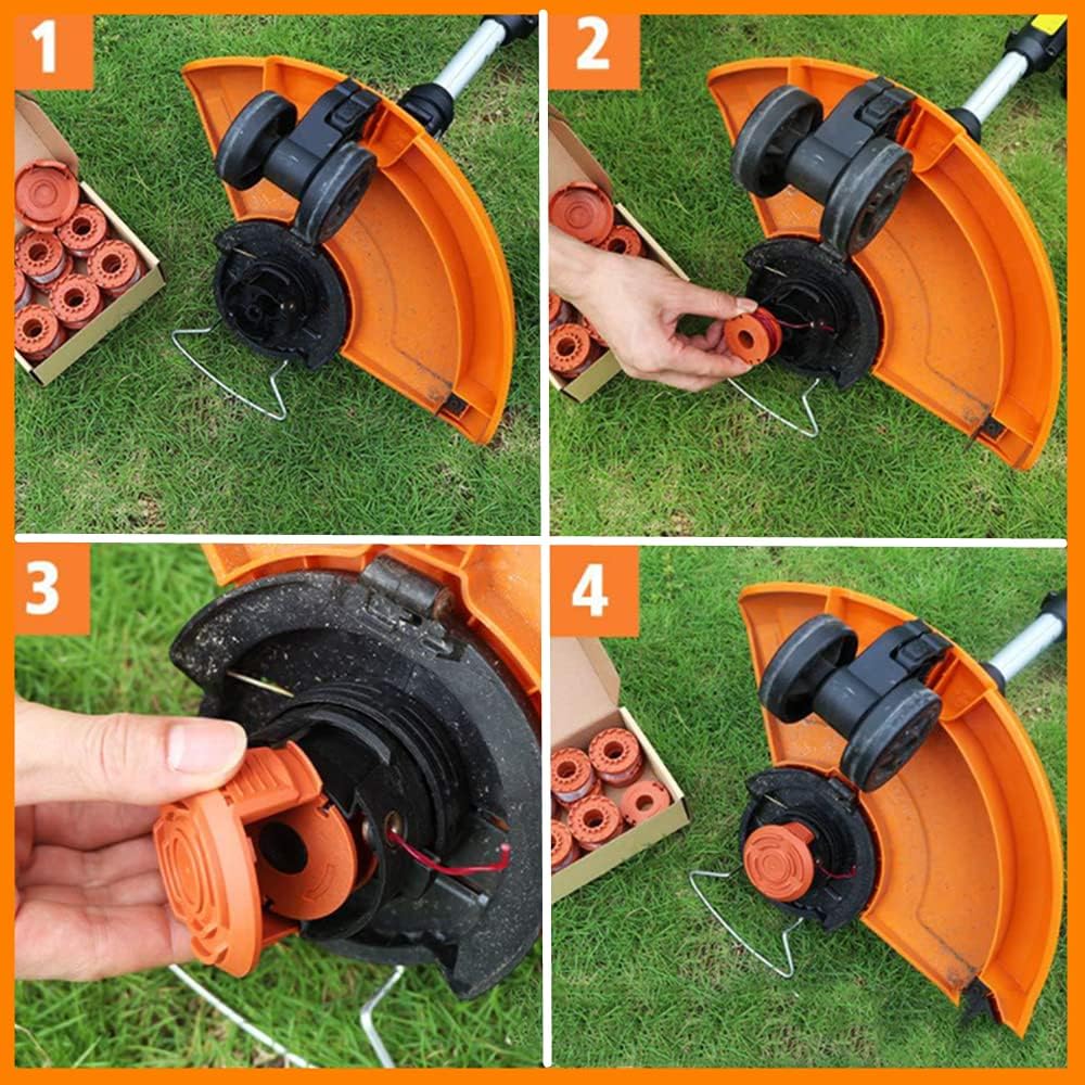 Detalle de Worx Strimmer Spool Replacement Pack for WA0010 Series