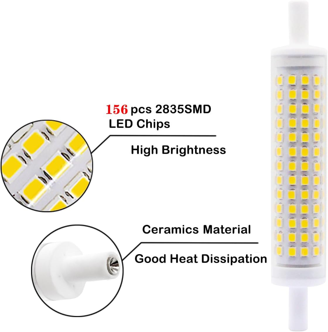 Thumbnail 2 de Rowrun R7S LED bulb 118 mm