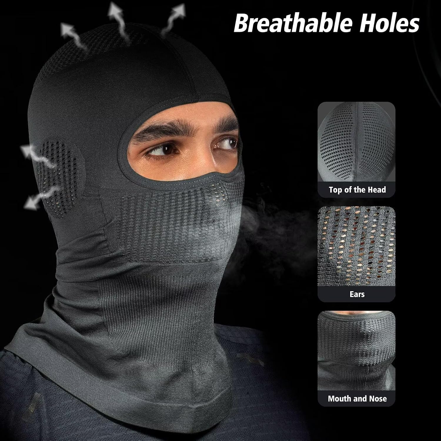 Thumbnail 1 de Mulor Sturmhaube Vollgesichtsmaske Balaclava