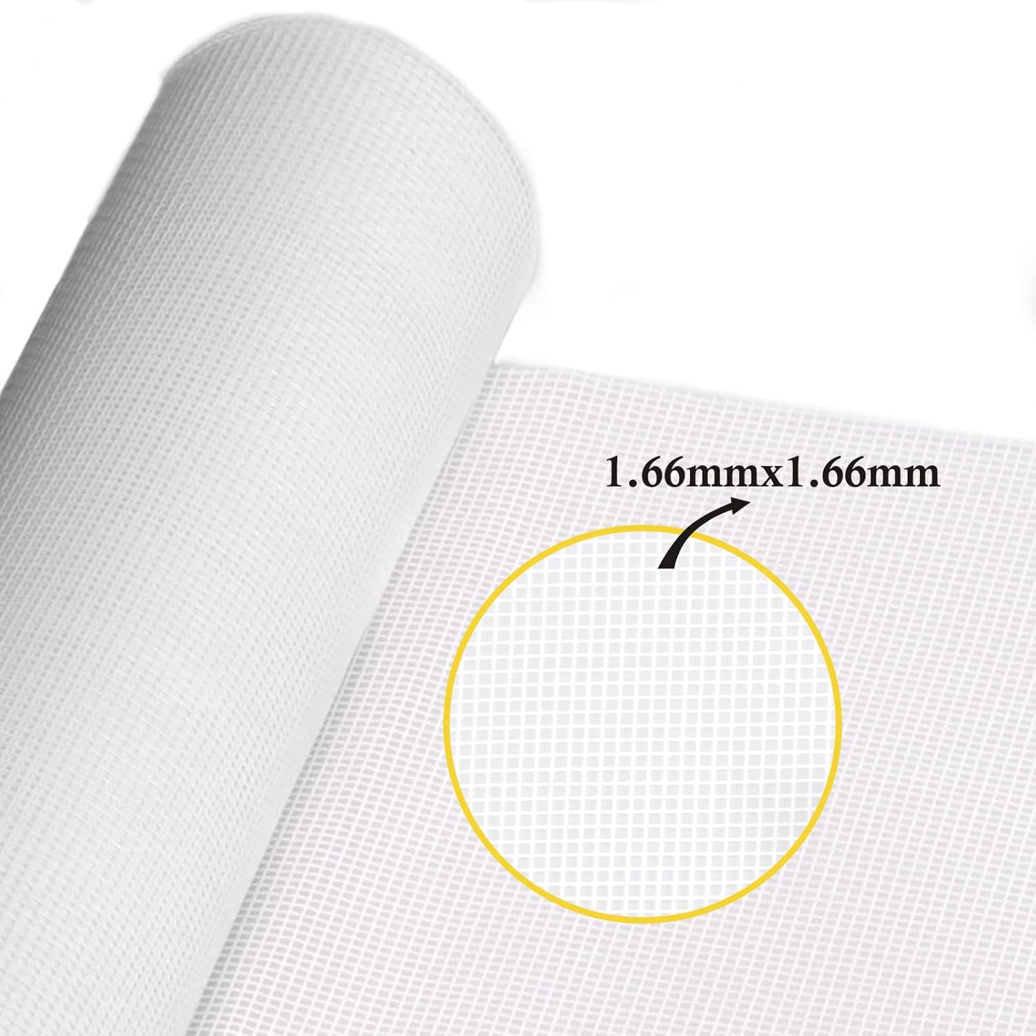 Thumbnail 2 de Fowong Fly Screens for Windows (120cm x 250cm) polyester insect mesh in white