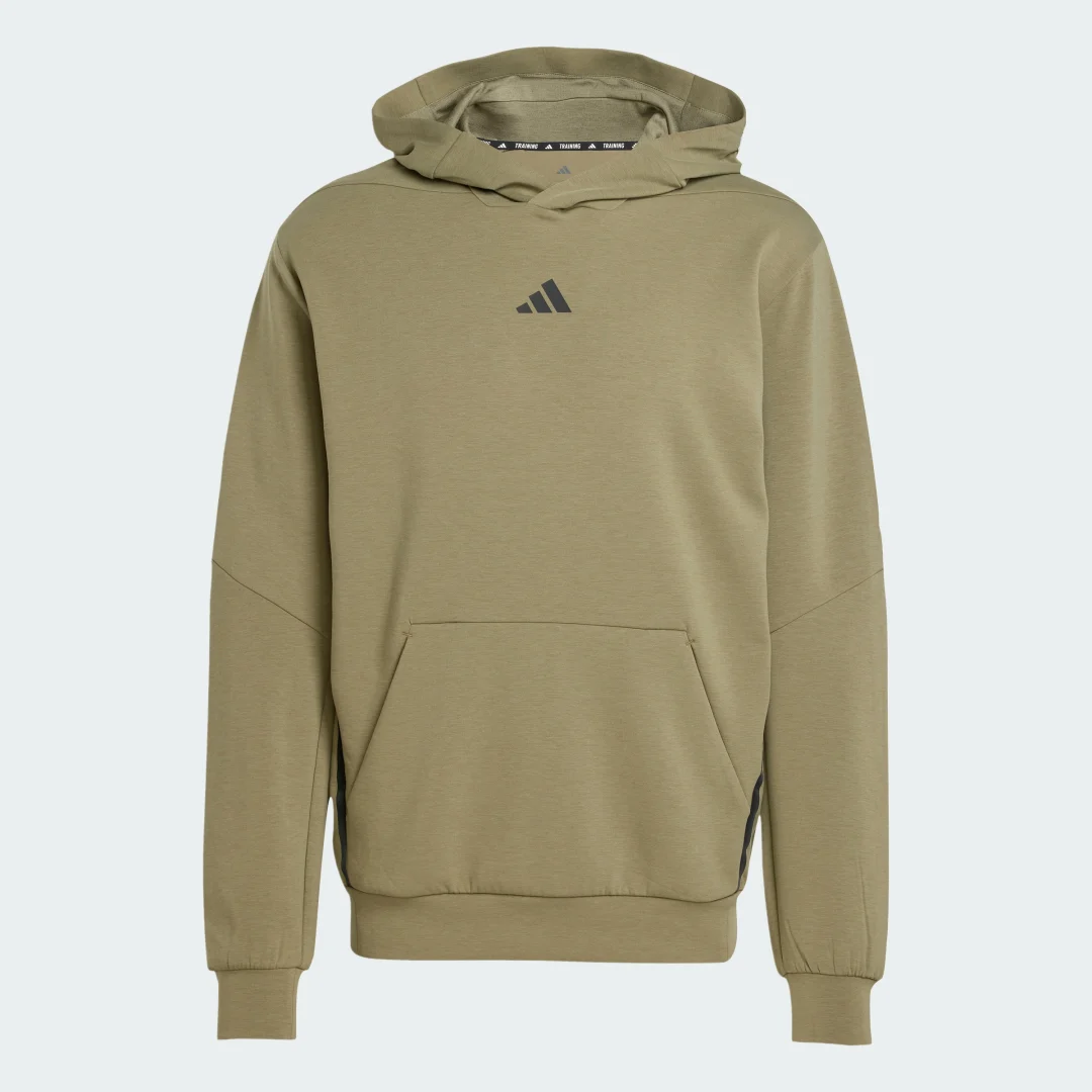 Detalle 2 de Adidas Sudadera con capucha de training — verde