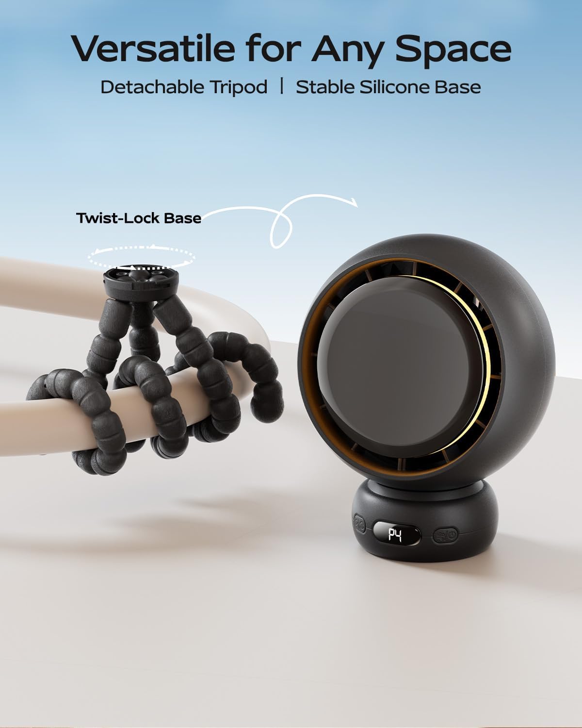 Thumbnail 6 de Bearwind Portable Pram Fan 60° Oscillating