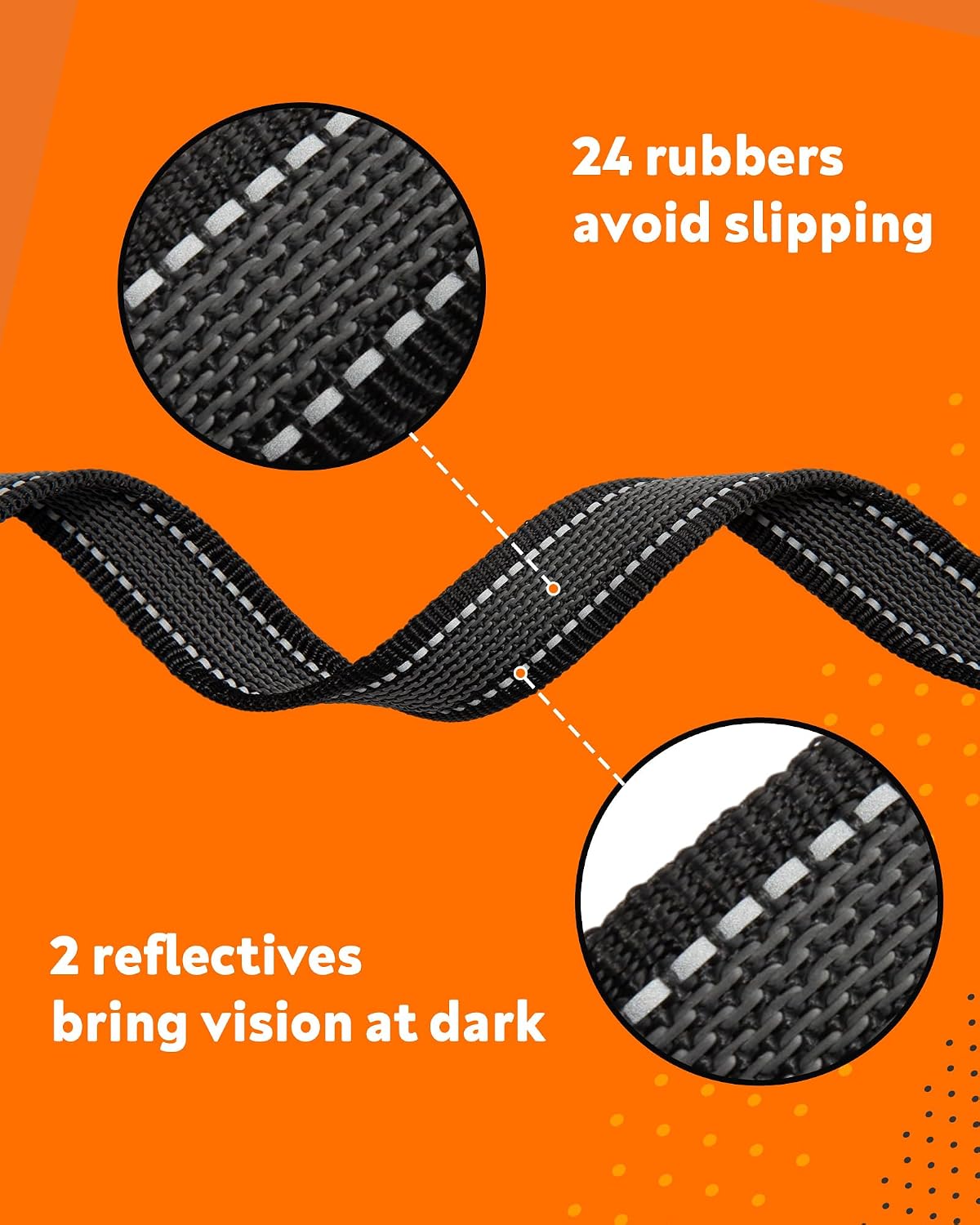 Detalle 1 de Toozey Dog training lead 15m 2.5cm longline