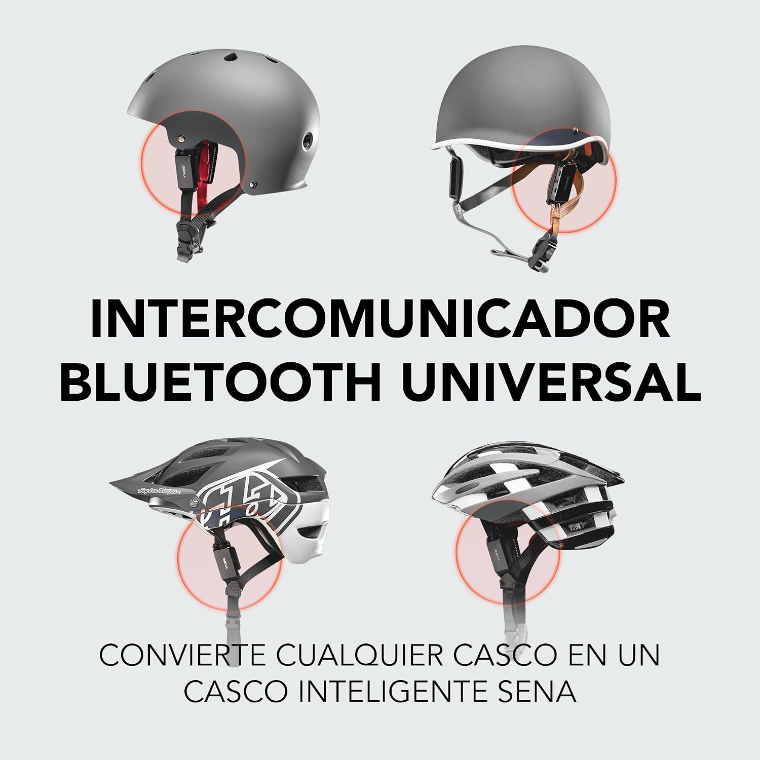 Thumbnail 1 de Sena PI-01 Auriculares intercom Bluetooth casco