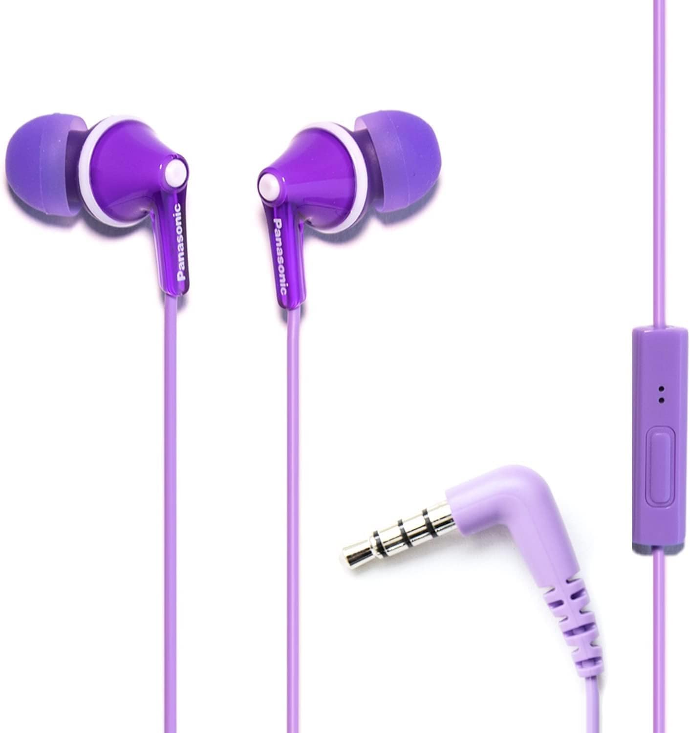Detalle de Panasonic In-Ear Earbud Headphones RP-HJE120-V