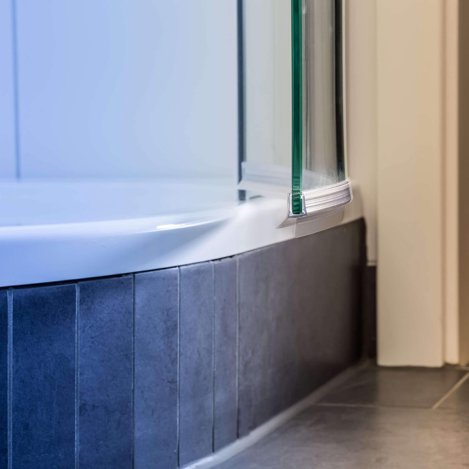 Detalle 2 de Sealis 100cm gebogene Duschdichtung für Rundduschen
