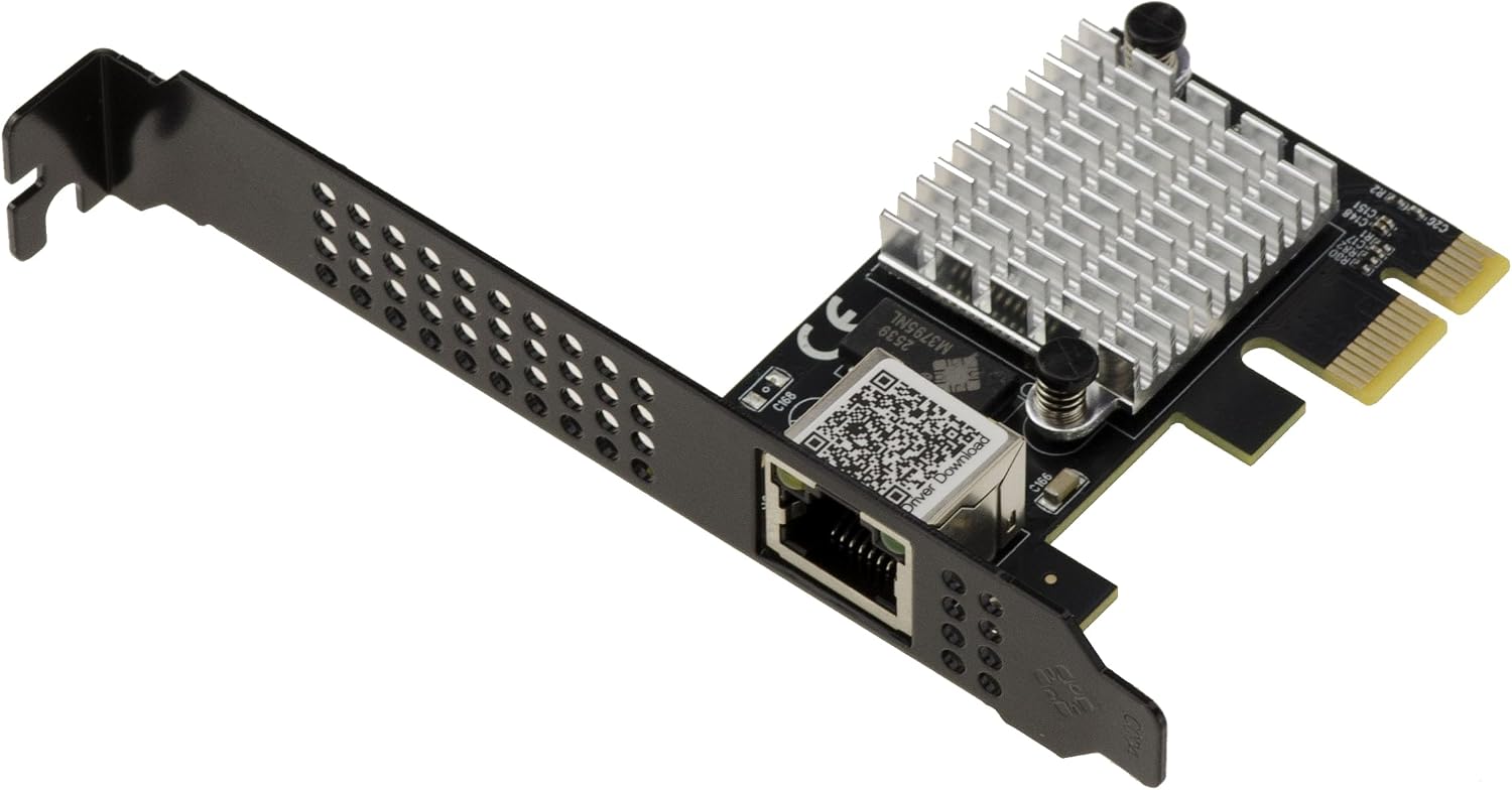Detalle de KALEA-INFORMATIQUE karta sieciowa PCIe 10G RJ45 z Realtek RTL8127