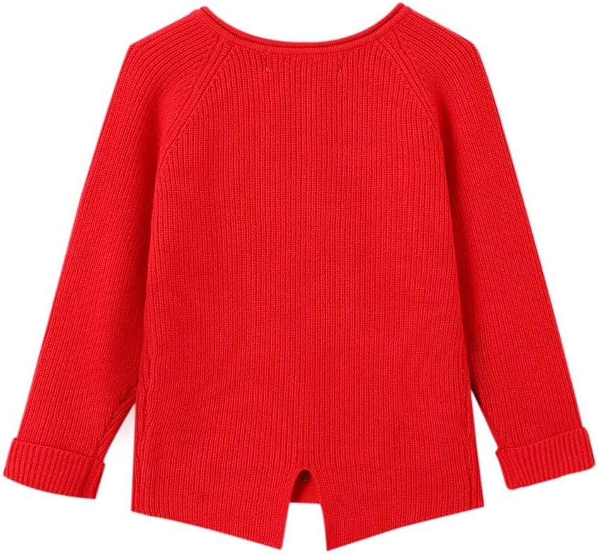 Thumbnail 1 de Smiling Pinker Toddler Girls Knit Cardigan: Soft, Warm with Pockets