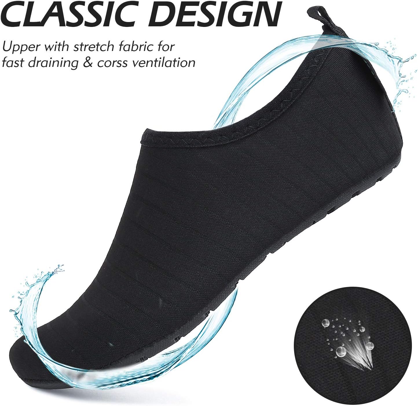 Thumbnail 2 de SAGUARO Kinder Badeschuhe – Wasserschuhe für Mädchen/Jungen, Schnell Trocknend, 21–35 EU