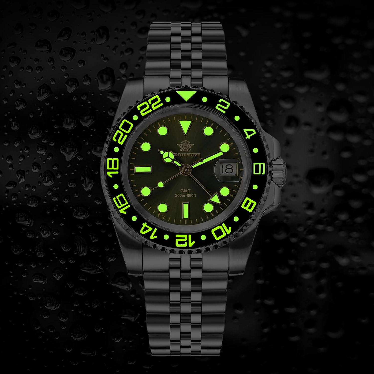 Thumbnail 3 de ADDIESDIVE GMT Orologio Diver 200M