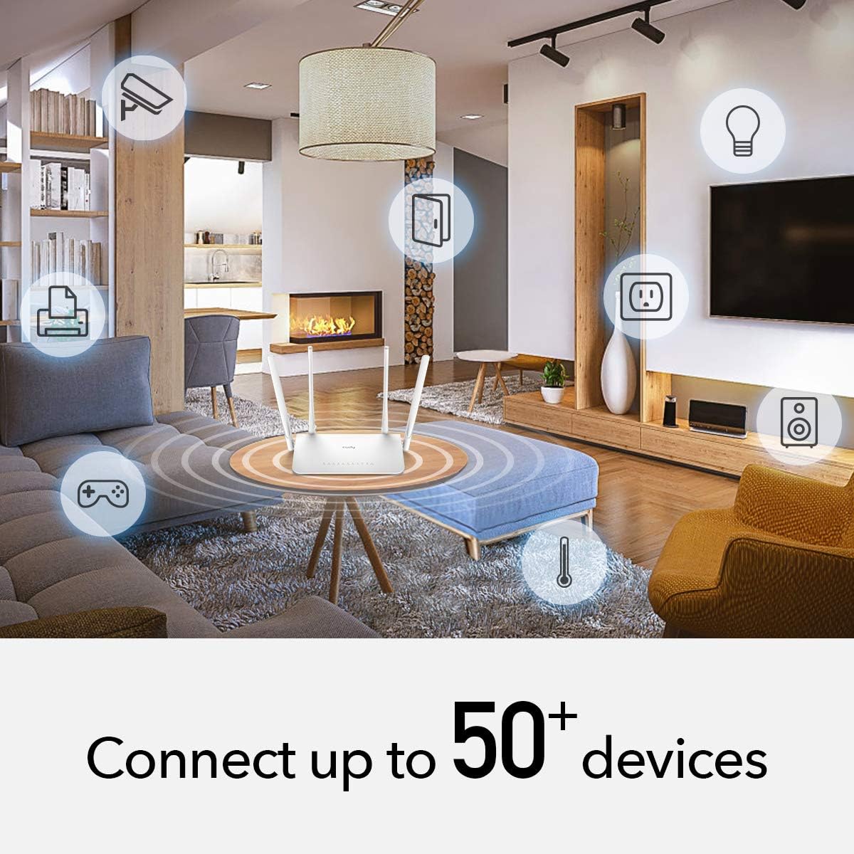 Thumbnail 5 de Cudy WR1300 router Wi-Fi dual band AC1200