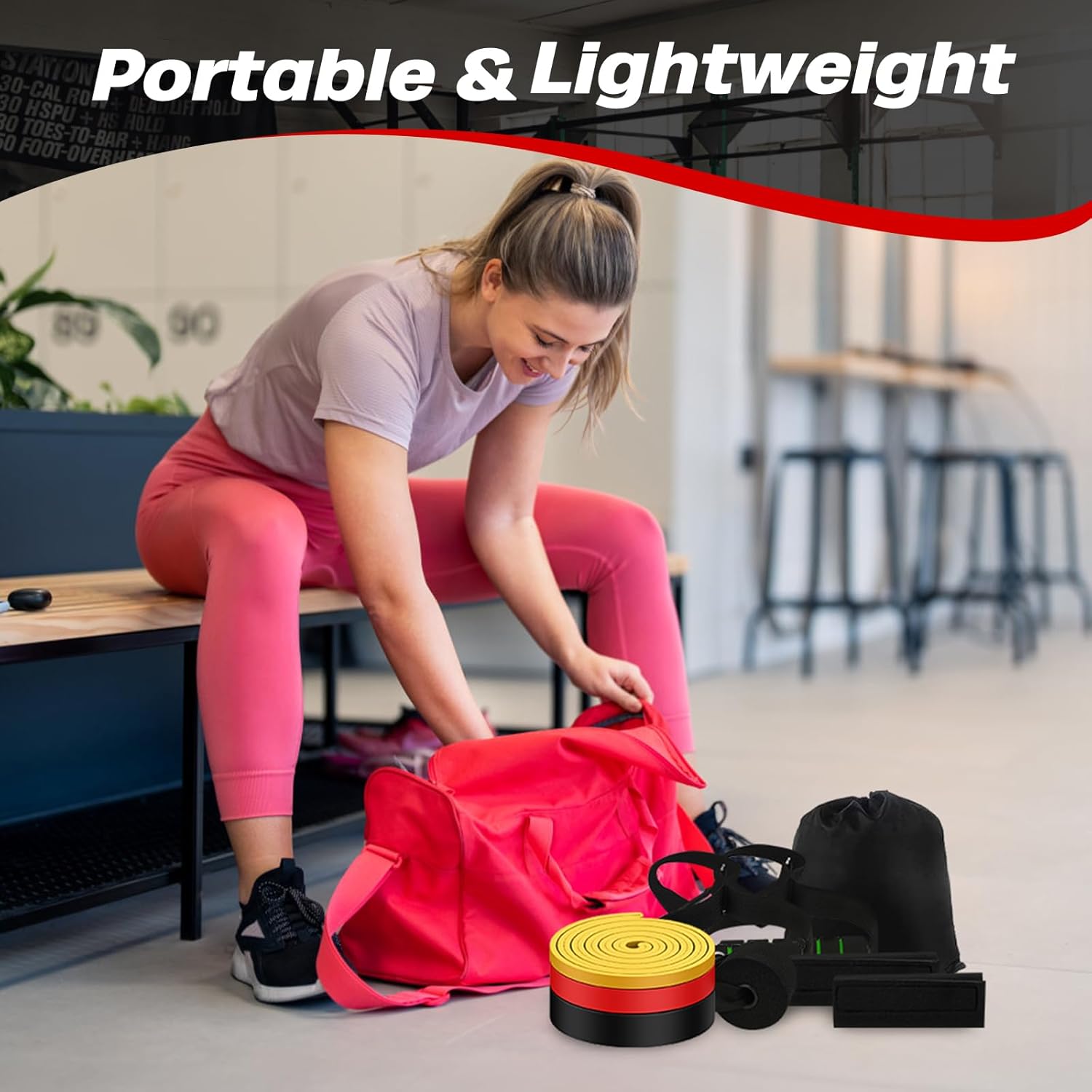Thumbnail 6 de Fokky Fitnessbänder Set mit 3 Stärken