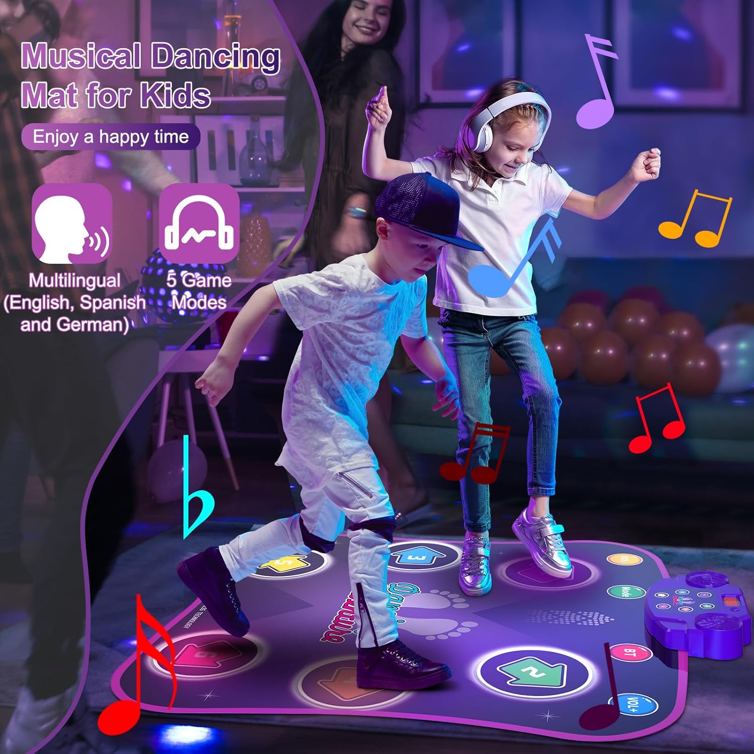 Thumbnail 4 de Flooyes Dance Mat 6-Button Light-Up Pad
