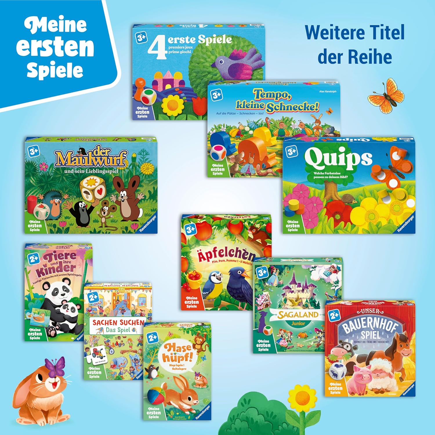 Thumbnail 6 de Ravensburger 12010003: Sachen suchen – Das Spiel – Meine ersten Spiele (ab 2 Jahre, 1–4 Spieler)