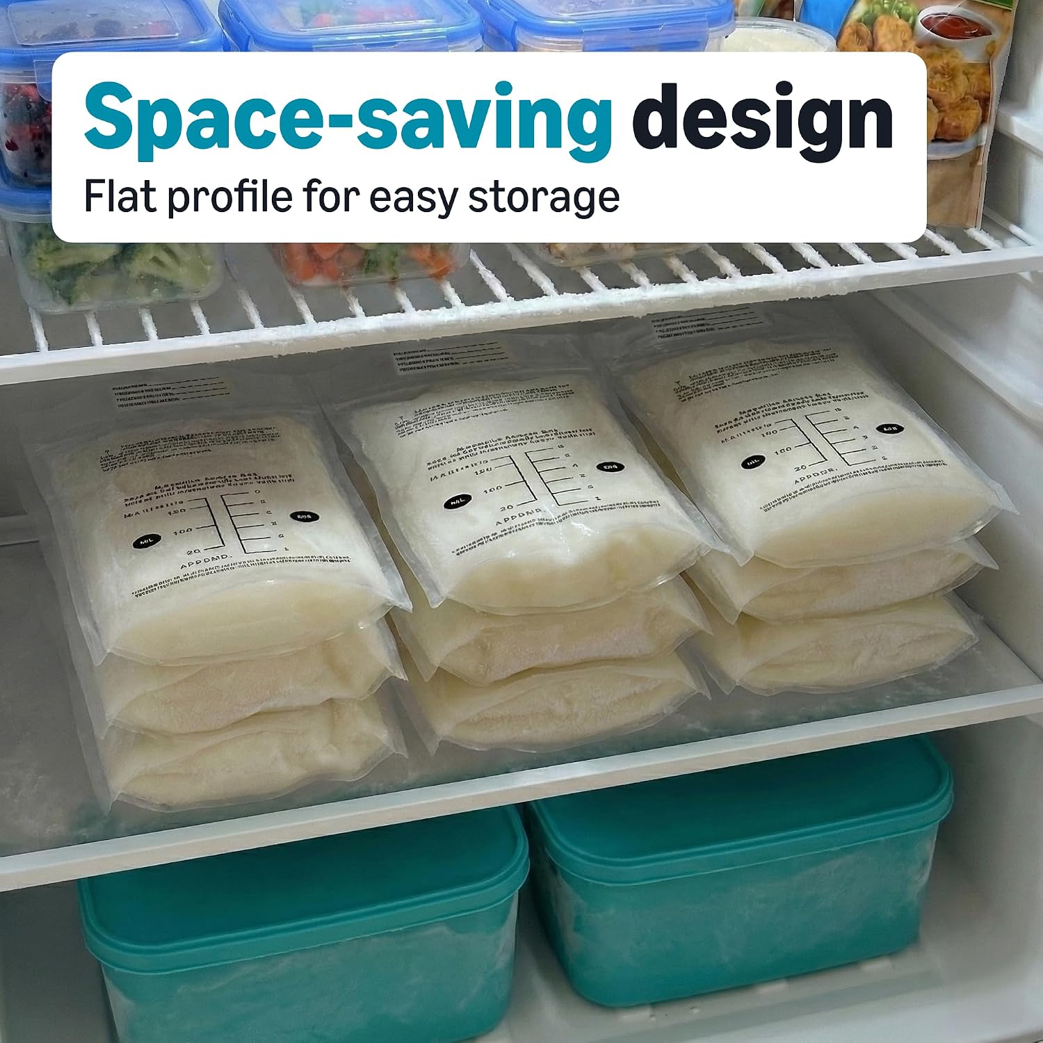 Thumbnail 4 de Mama Bear Breastmilk Storage Bags 100 count