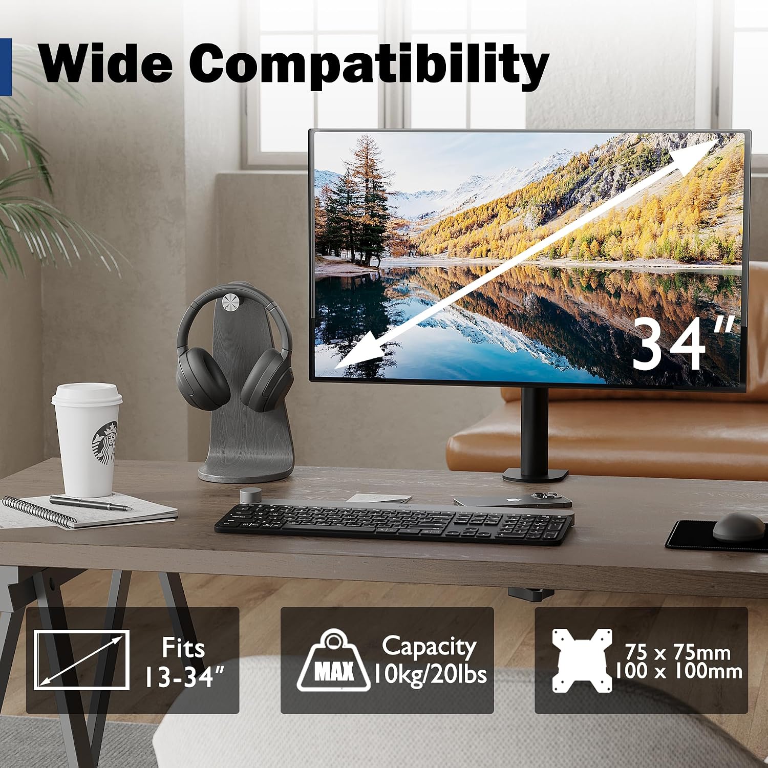 Detalle 2 de BONTEC Monitor Halterung 13–34 Zoll