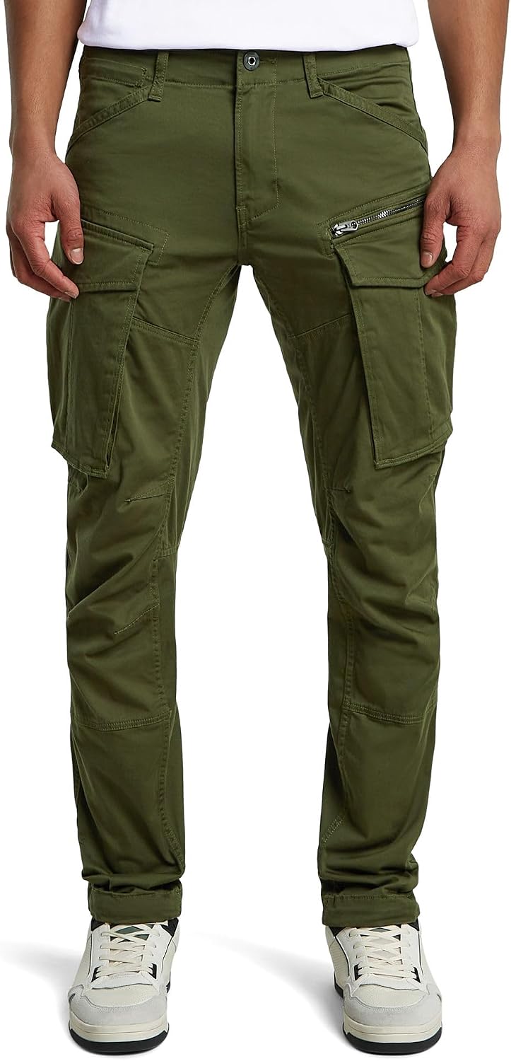 Detalle de G-STAR Herren Rovic Zip 3D Regular Tapered Pants mit Zip-Braguette