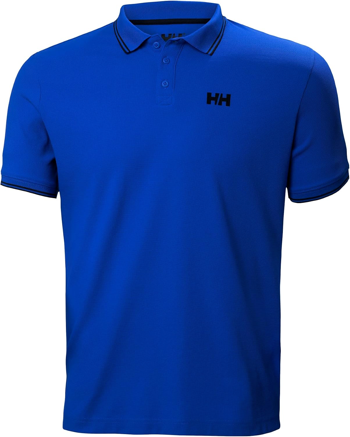 Detalle 2 de Helly Hansen Uomo Polo Kos: stile marinaio e protezione solare UPF 50+
