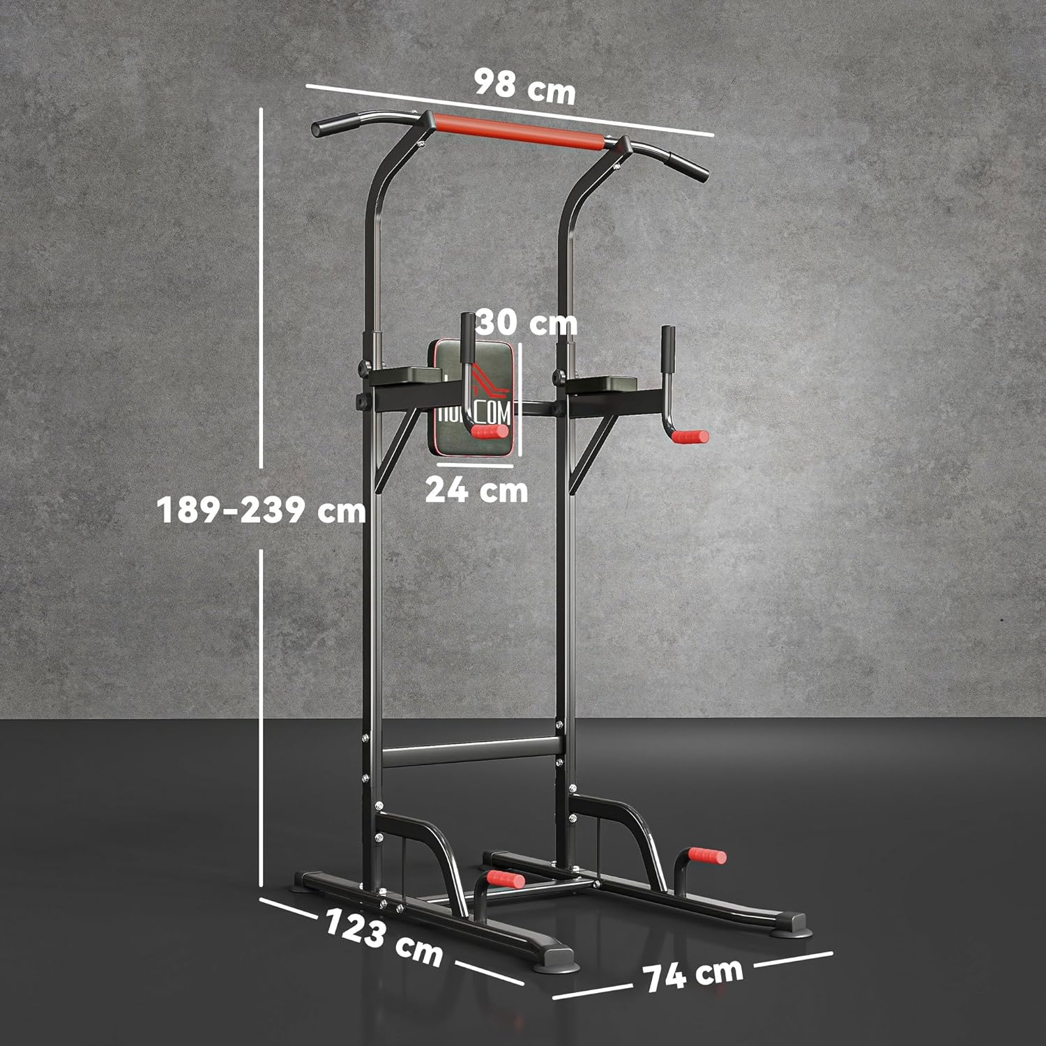 Thumbnail 6 de HOMCOM Torre de Ejercicios Multifuncional 120 kg