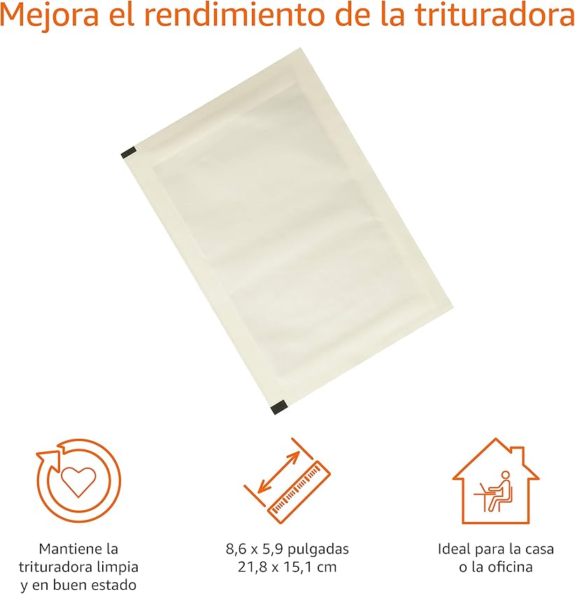 Thumbnail 3 de Amazon Basics Hojas lubricantes para trituradoras Microcorte, 12 pack 🧰