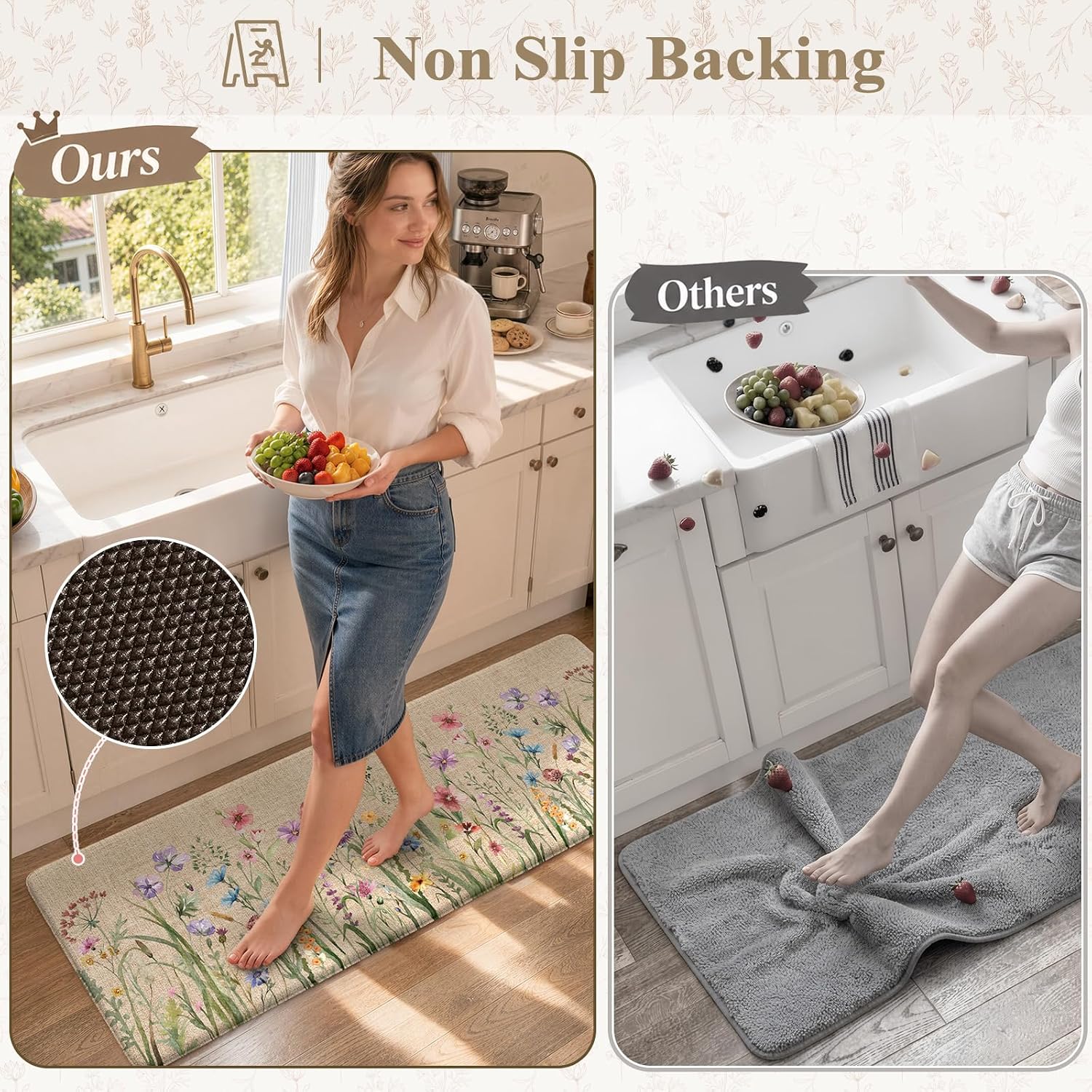 Thumbnail 3 de KIMODE Anti-Fatigue Kitchen Mat 12mm comfort