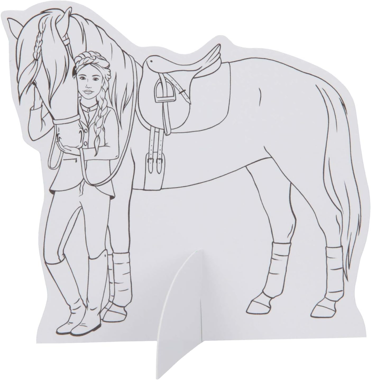 Thumbnail 6 de Depesche 10901 Miss Melody – Livre de coloriage et bricolage avec terrain d’équitation pliable