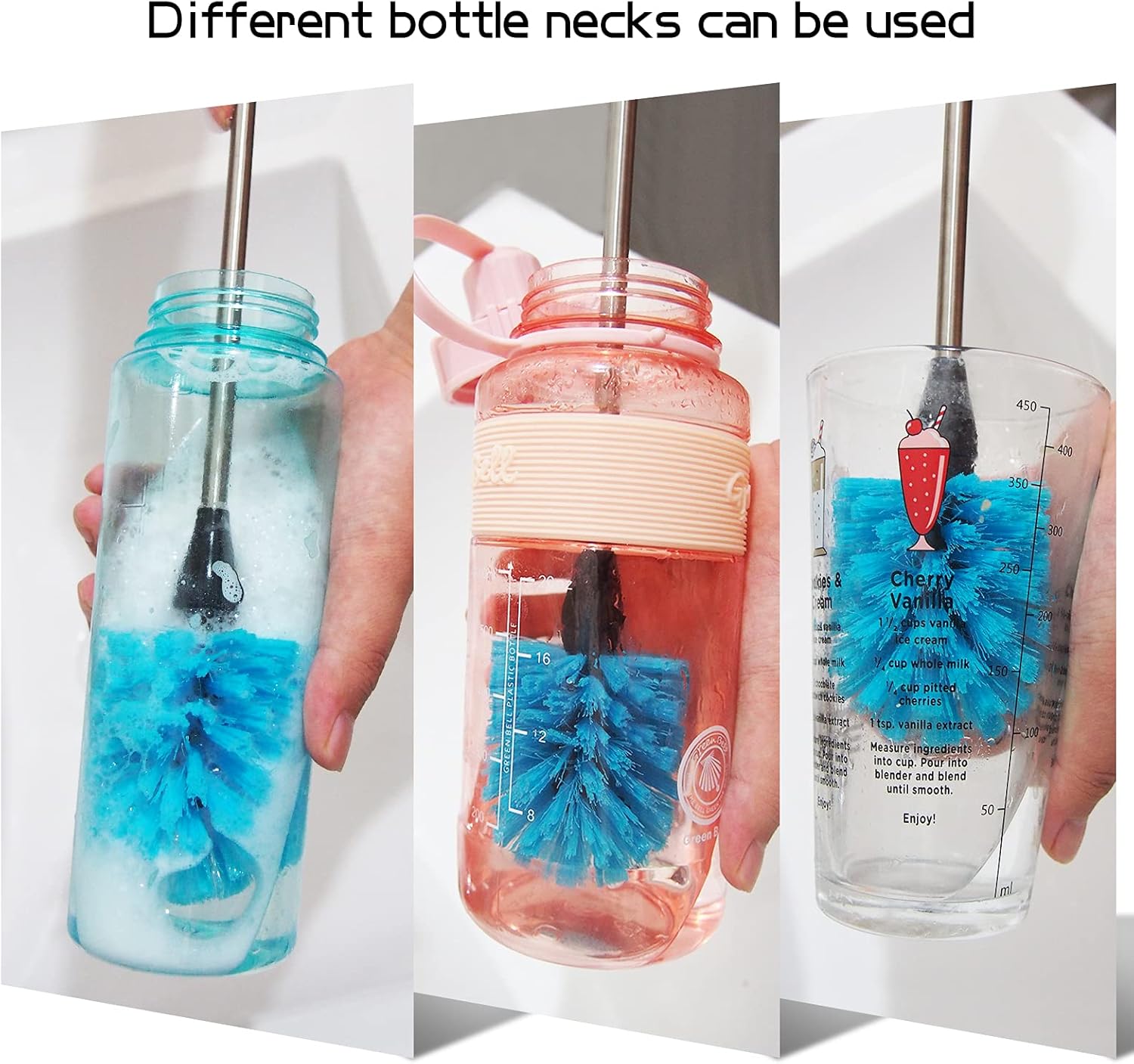 Thumbnail 1 de Haomaomao 17in Bendable Bottle Brush