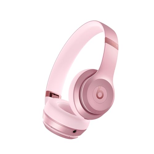 Detalle de Beats Solo 4 Wireless On-Ear Headphones (Amazon Exclusive Metallic Pink)