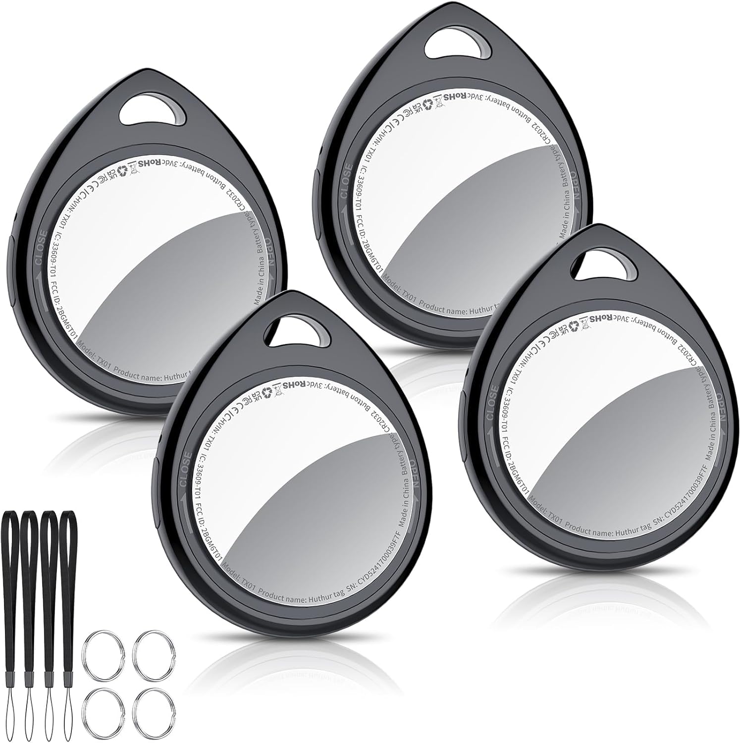 Detalle de Air Tracker Tags 4-Pack Bluetooth tracker 100dB 🔍