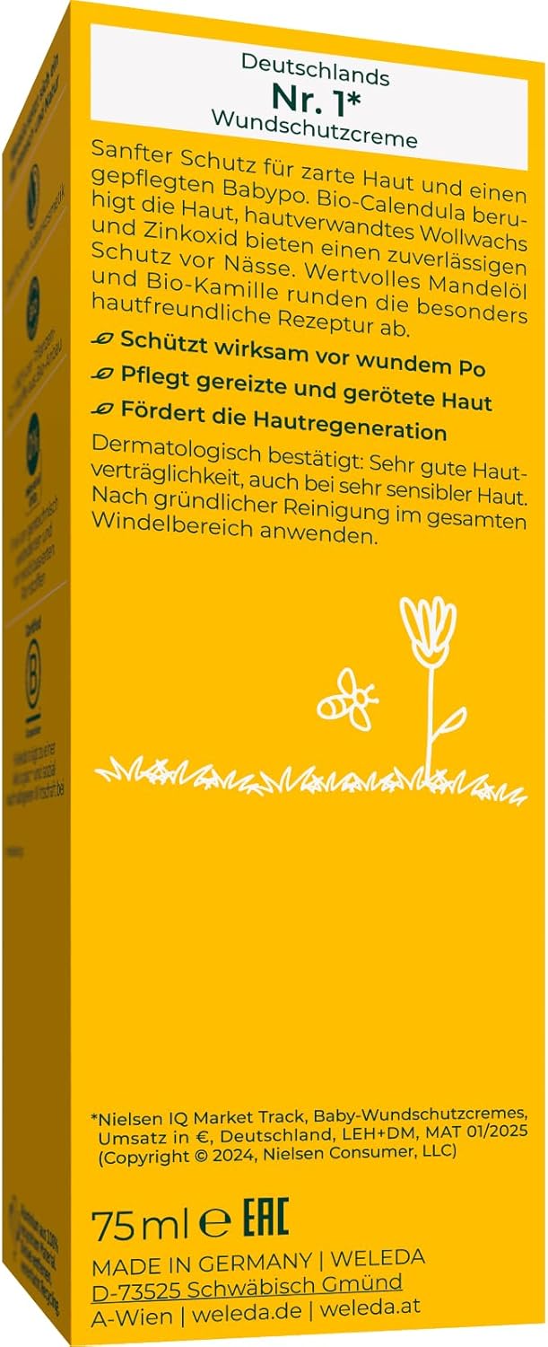 Detalle 2 de WELEDA Bio Baby Calendula Wundschutzcreme 75ml