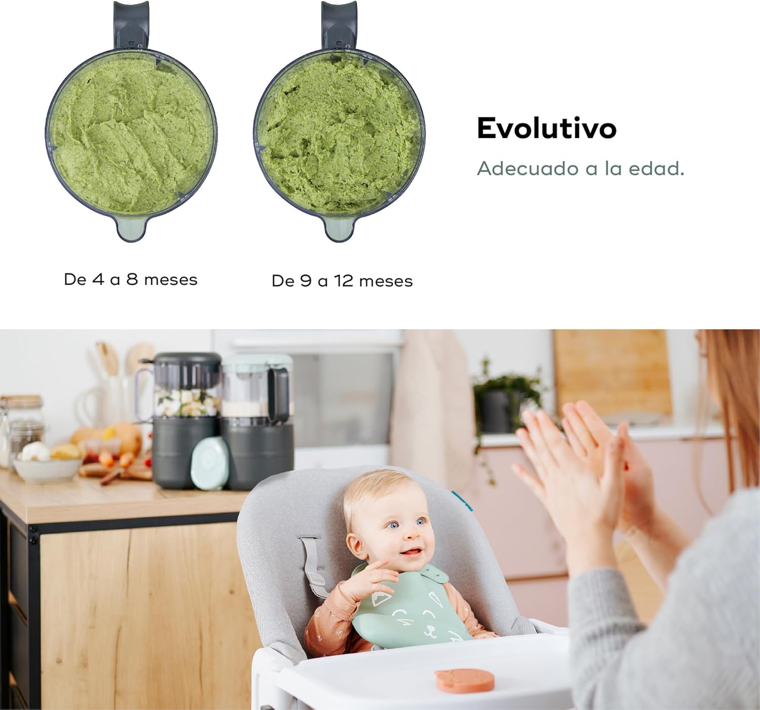 Thumbnail 4 de Babymoov Nutribaby One 2 L robot 4 en 1