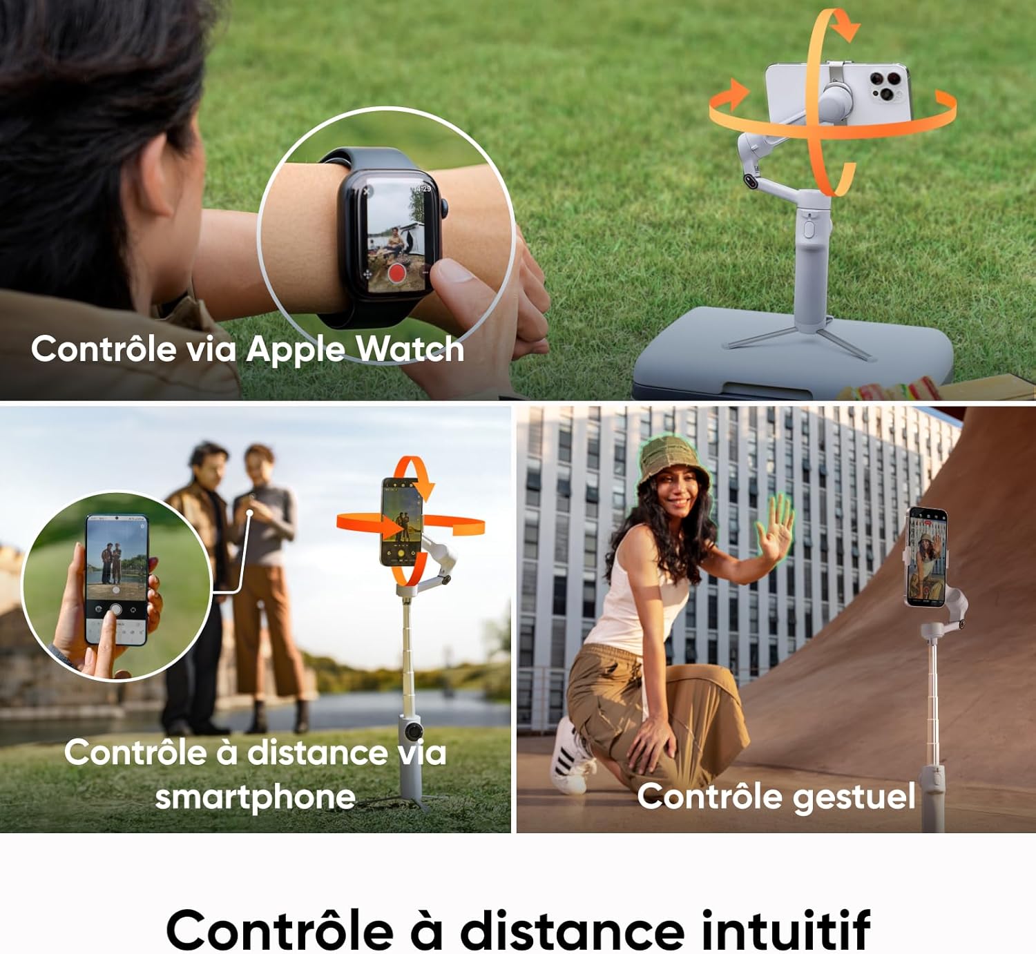 Thumbnail 6 de Insta360 Flow 2 Plus stabilisateur 15x