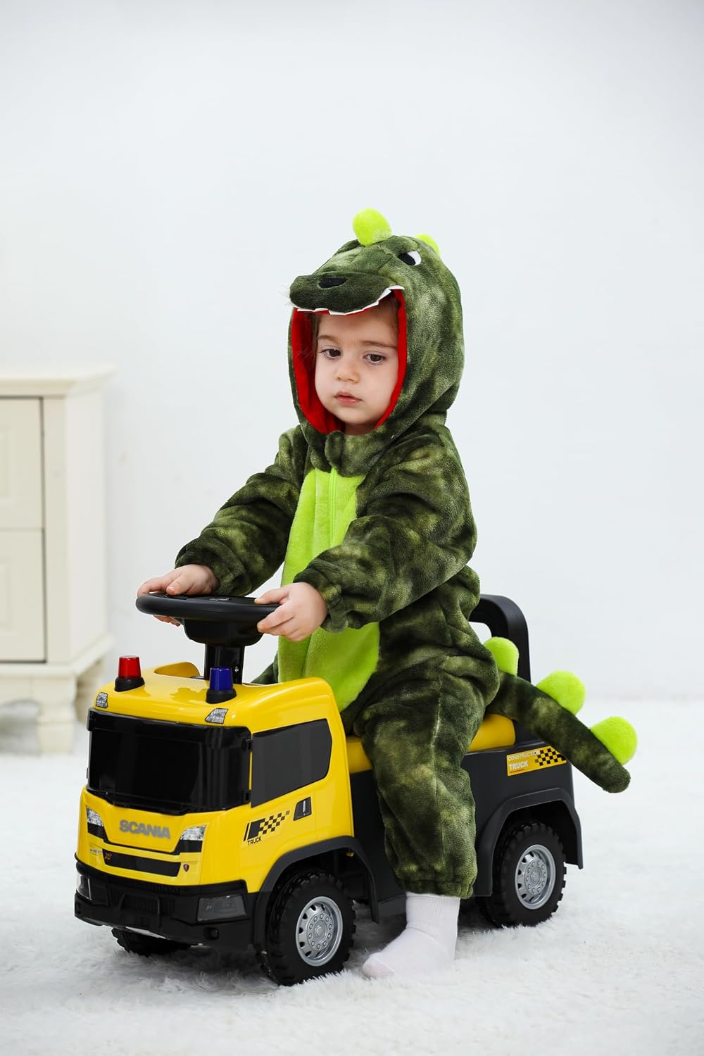 Detalle 2 de LOLANTA Costume dinosauro per bambino 4-5 anni