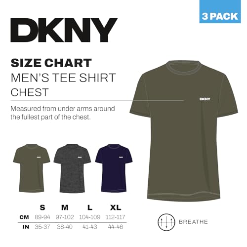 Thumbnail 5 de DKNY Camiseta cuello redondo 3 pack