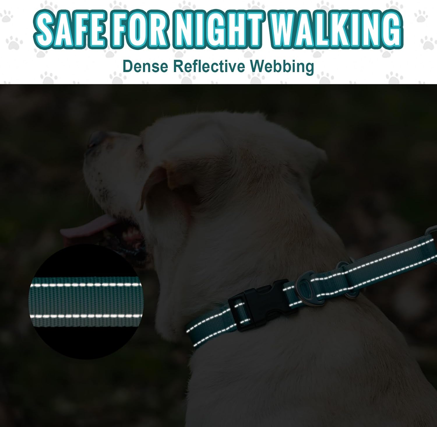 Thumbnail 6 de Arblina Martingale Dog Collar with Reflective No-Pull Design