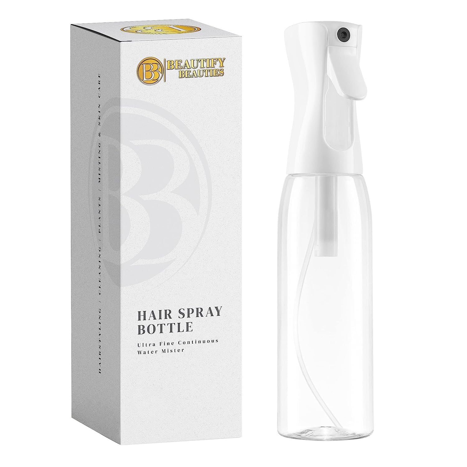 Imagen de BeautifyBeauties Spray Bottle For Hair — Continuous Mister, 16.9oz/500ml en OfertitasTOP