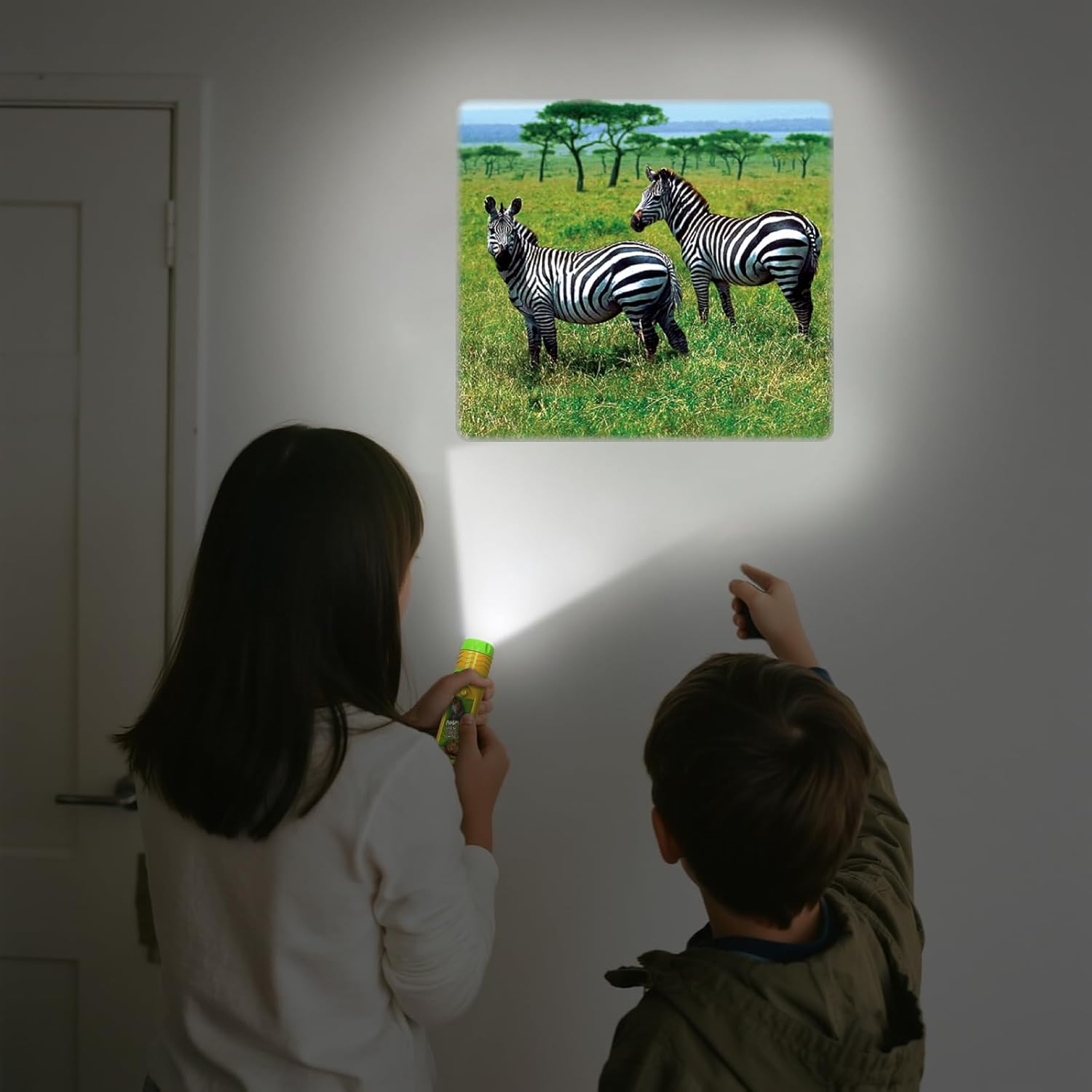 Thumbnail 1 de Pup Go Animal Torch and Projector for Kids (Ages 3–7) with 24 Images & 3 Discs