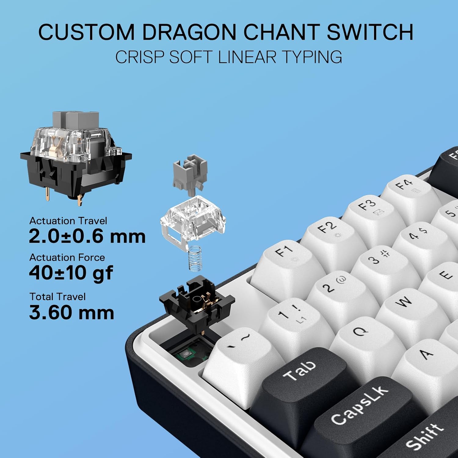 Thumbnail 4 de Redragon K689 Wired Gasket RGB Gaming Keyboard (104 keys + extra 4 hotkeys)