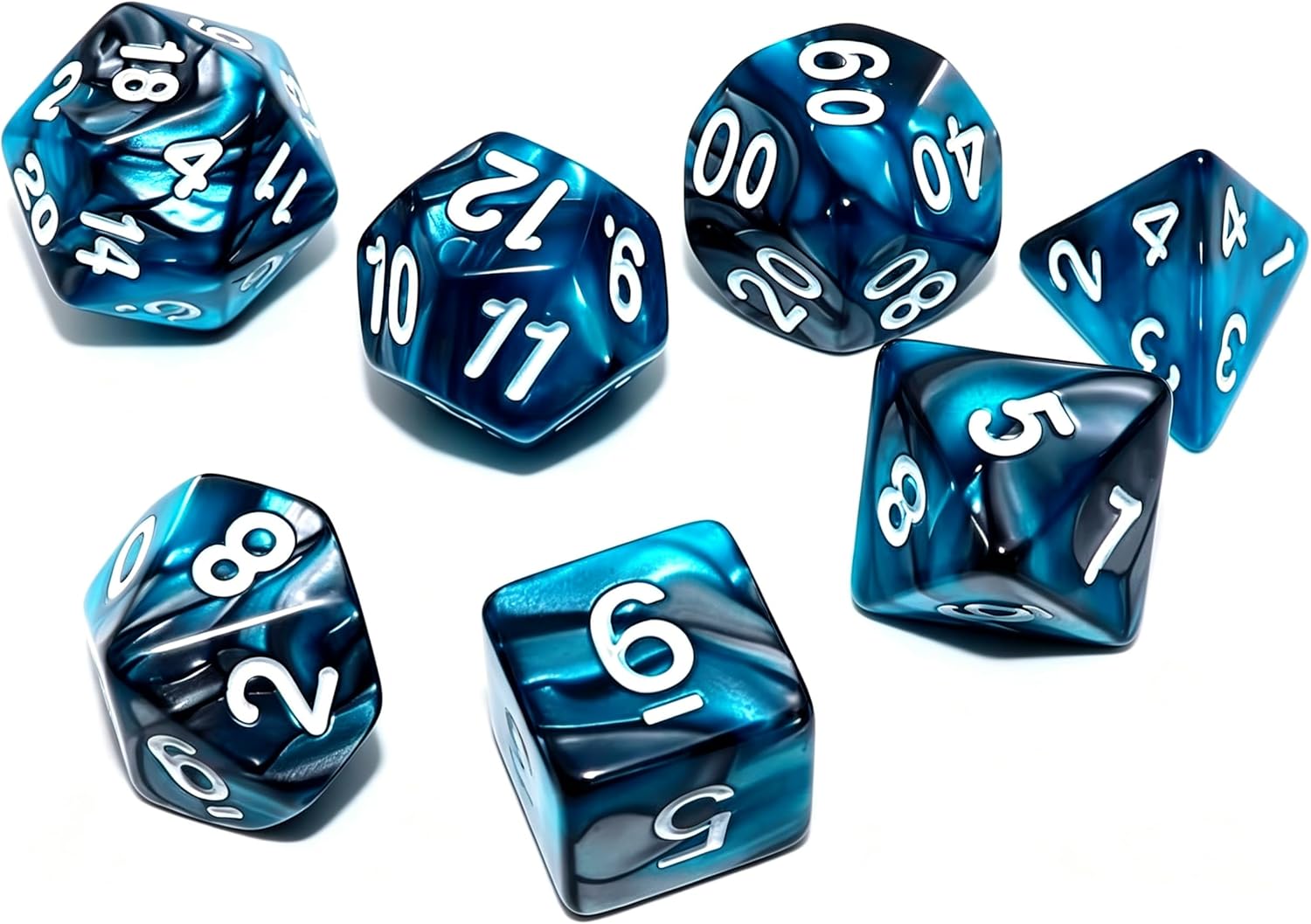 Thumbnail 5 de Polyhedral DND Dice Set 42‑Piece 6 Pack
