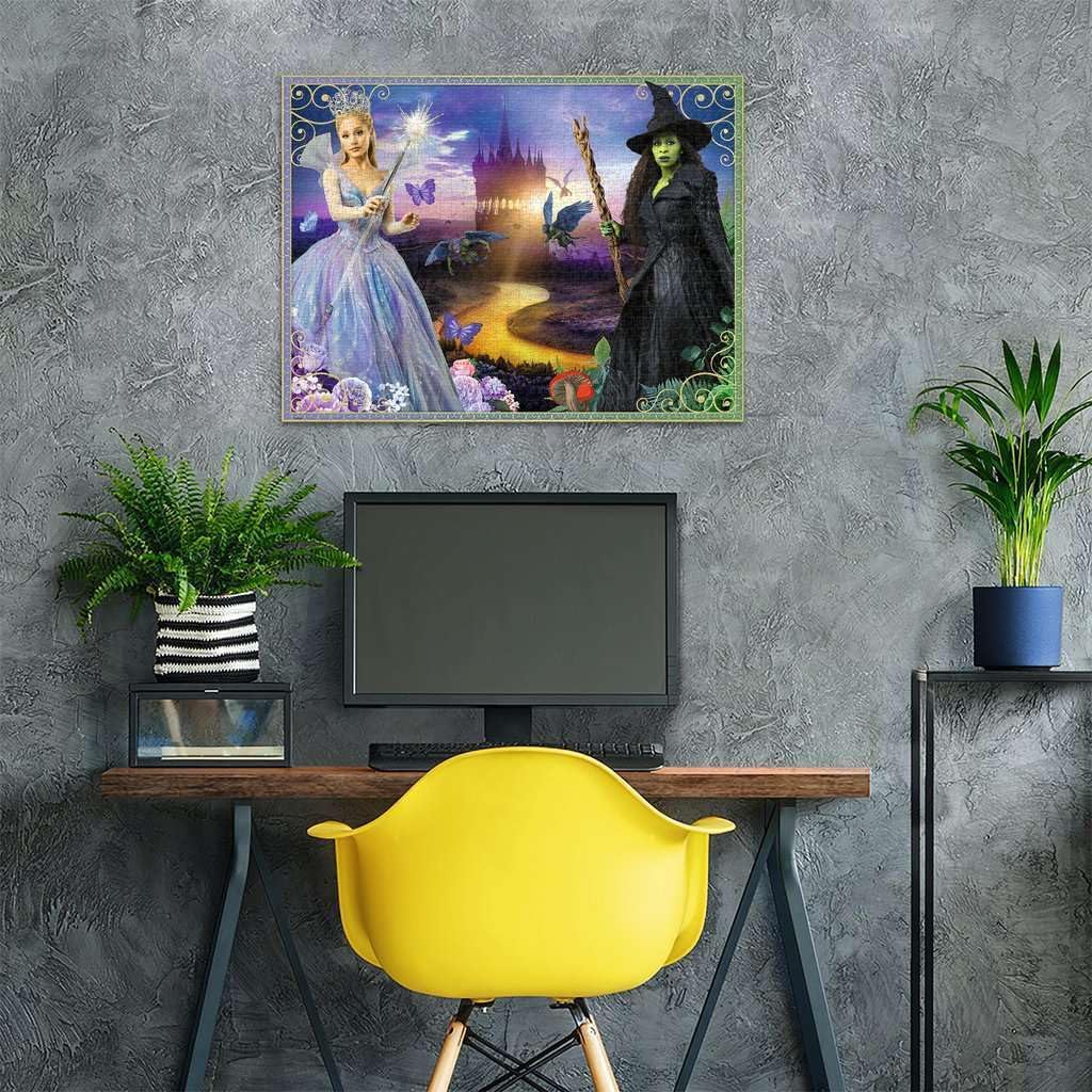 Detalle de Ravensburger Puzzle 12001581 Wicked Movie Part 2 – 1500 Teile