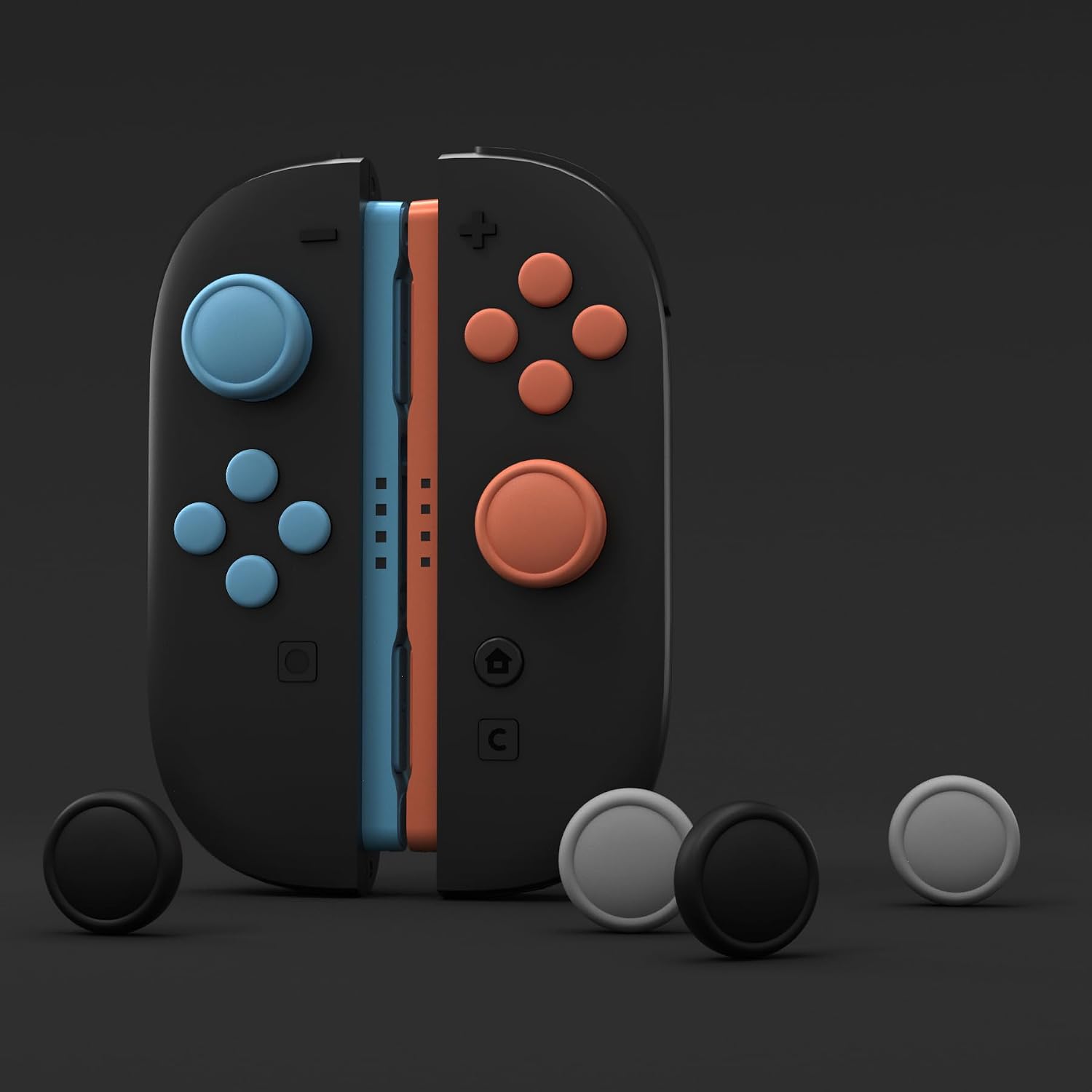 Detalle 2 de PlayVital Capuchons Joystick Switch 2 8 pcs