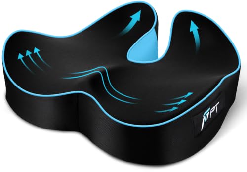 Detalle de POOTACK Cojín Silla Oficina: Almohada en Forma de U con Espuma Viscoelástica de Gran Tamaño