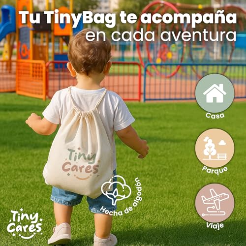 Thumbnail 4 de TINYCARES Vajilla Bebe Silicona con Vaso de Aprendizaje y Cuchara de Desarrollo Motor