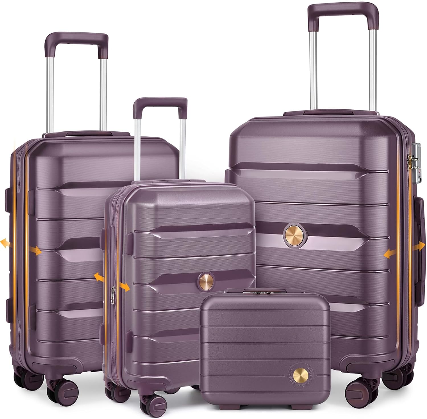 Thumbnail 6 de Sea choice Luggage Set with Vanity Case – 2 Piece Expandable Hard Shell Suitcase for Women