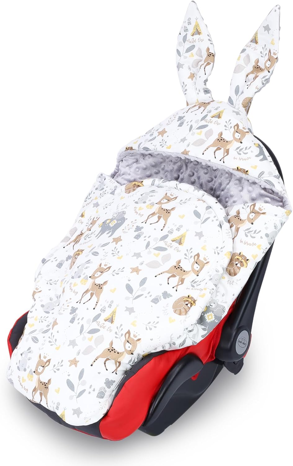 Thumbnail 1 de Totsy Baby Coperta sacco per passeggino e portabebés invernale, con apertura e compatibilità con imbrago a 3 e 5 punti