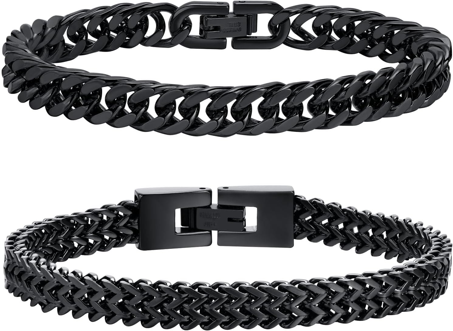 Detalle de Herren Armband 8 mm 2er Set đ