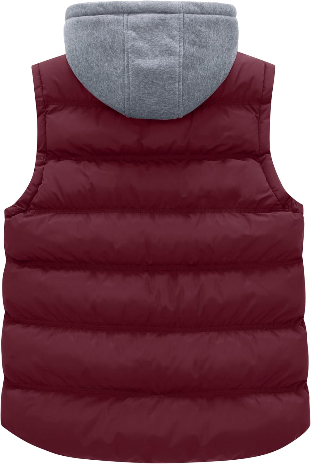 Detalle de Wantdo WT3520 Women’s Quilted Puffer Vest, Removable Hood, 3000 mm Waterproof Rating