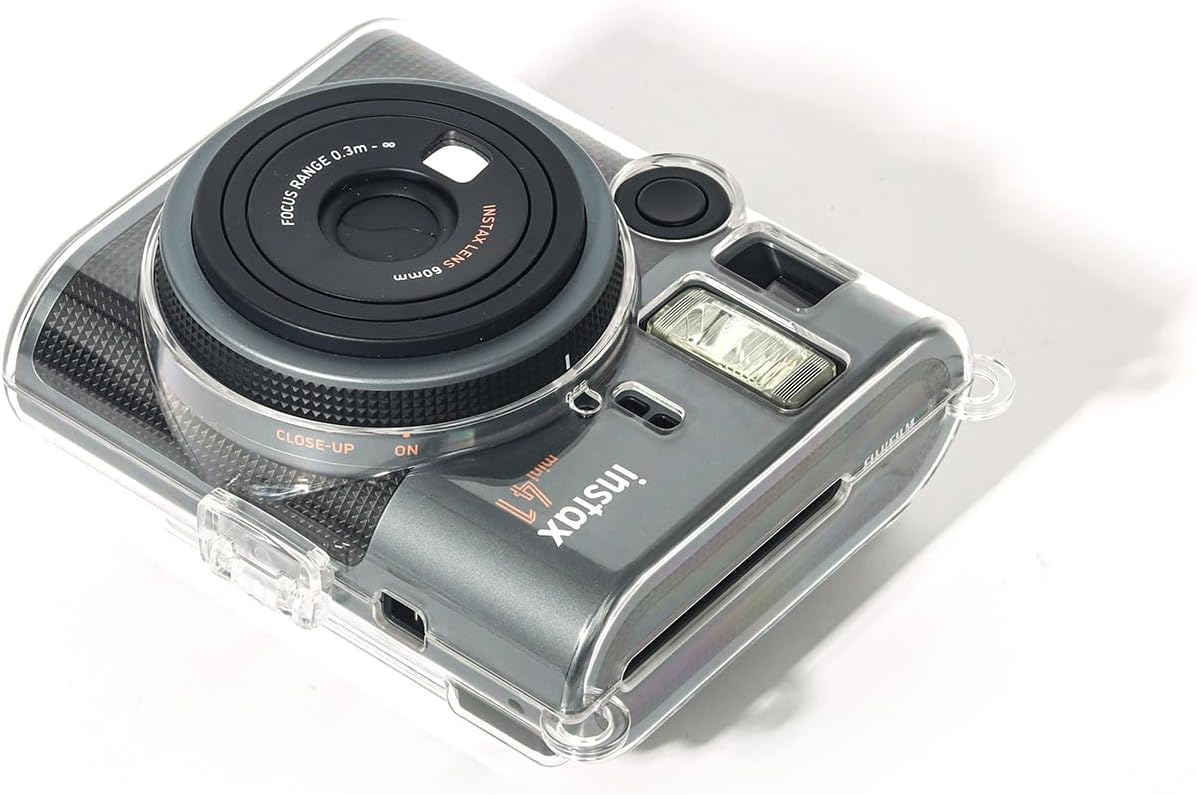 Thumbnail 6 de Instant Mini 41 Case for Fuji Instax Mini 41 Camera – Clear Protective Cover with Shoulder Strap