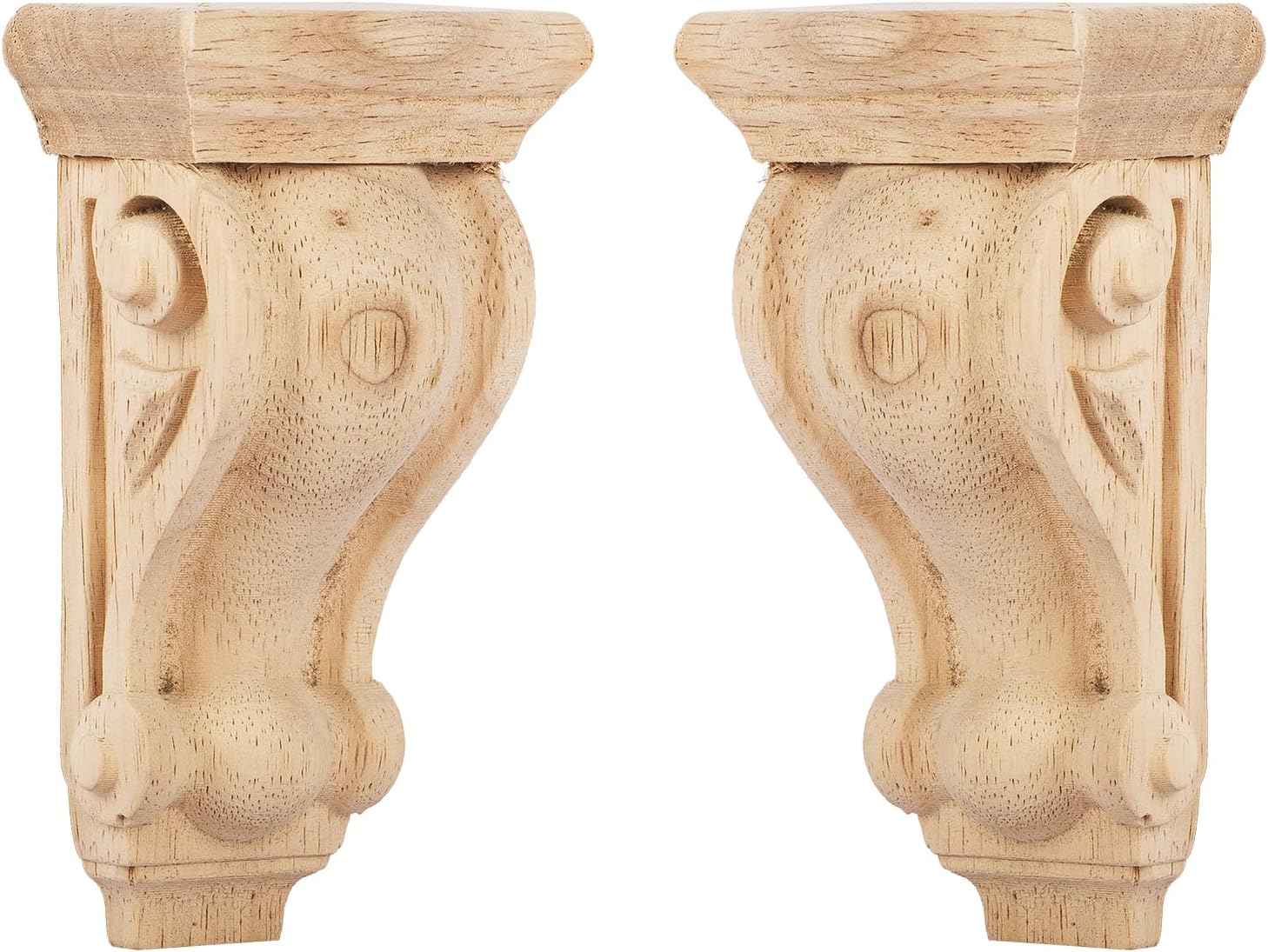 Detalle 2 de TCHOSUZ Wood Carved Corbels, Hardwood